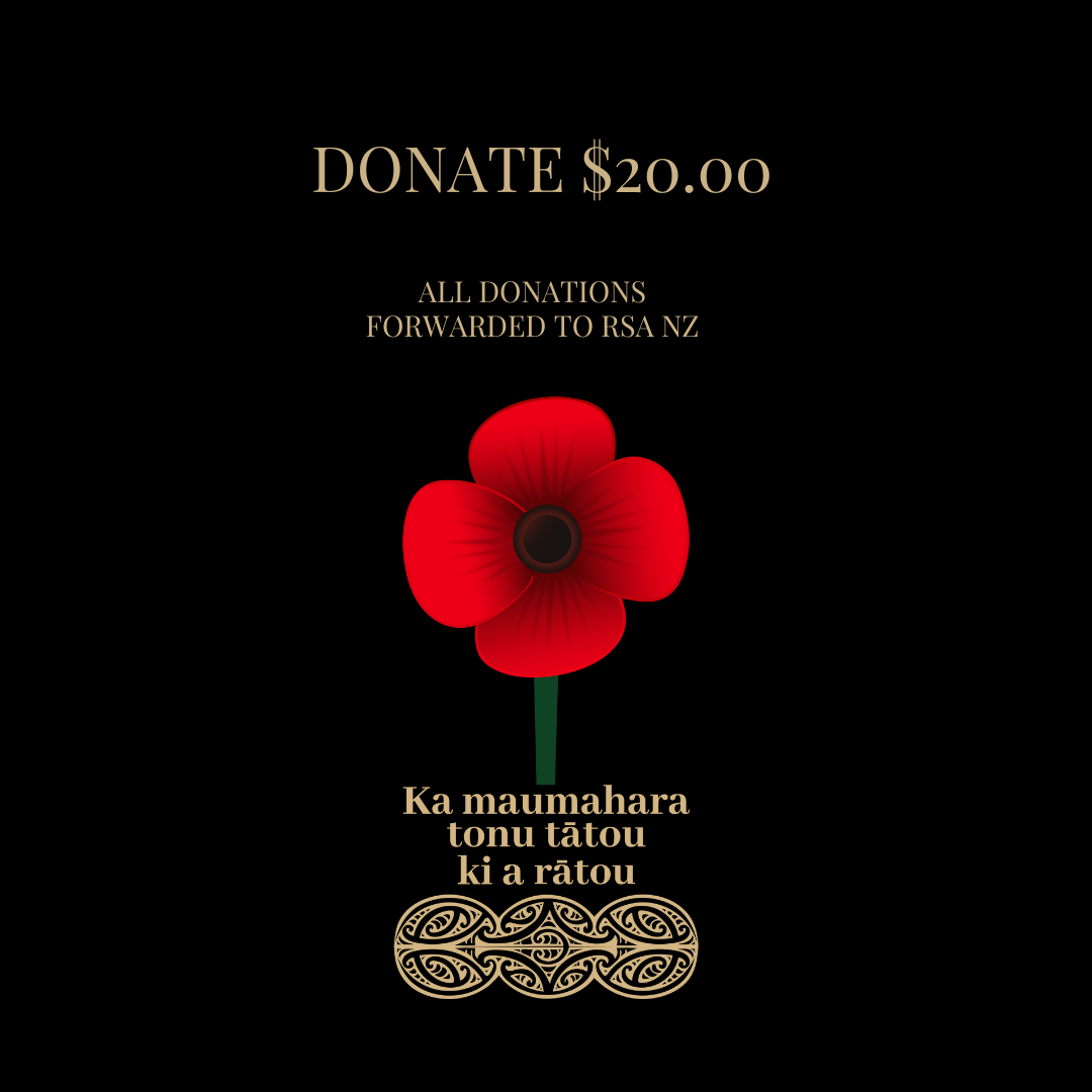 Anzac - We Will Not Forget Them, Lest We Forget - DONATION - $20.00