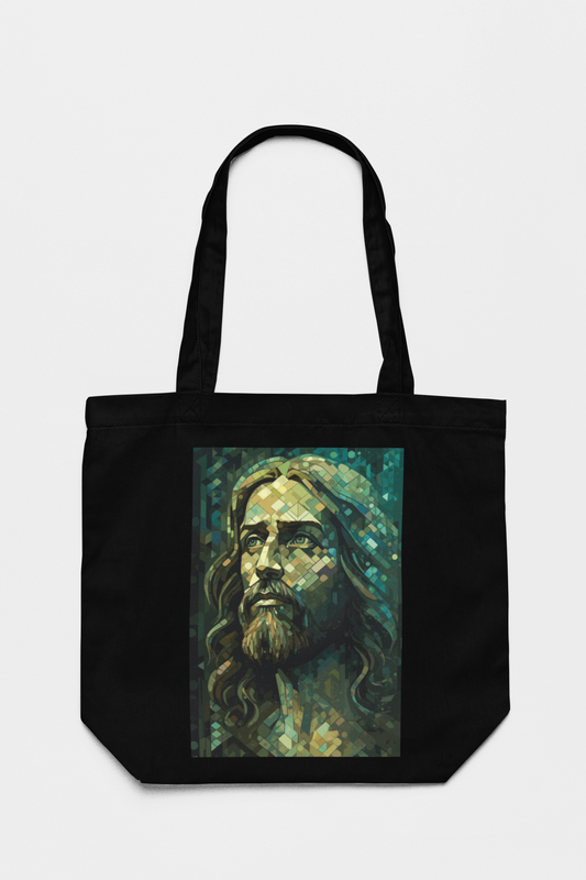 Jesus Christ Mosaic - Tote Bag