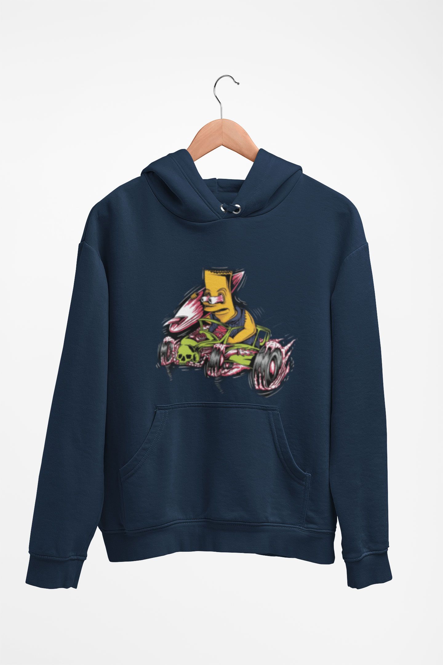 Bart On Wheels - Hoodie