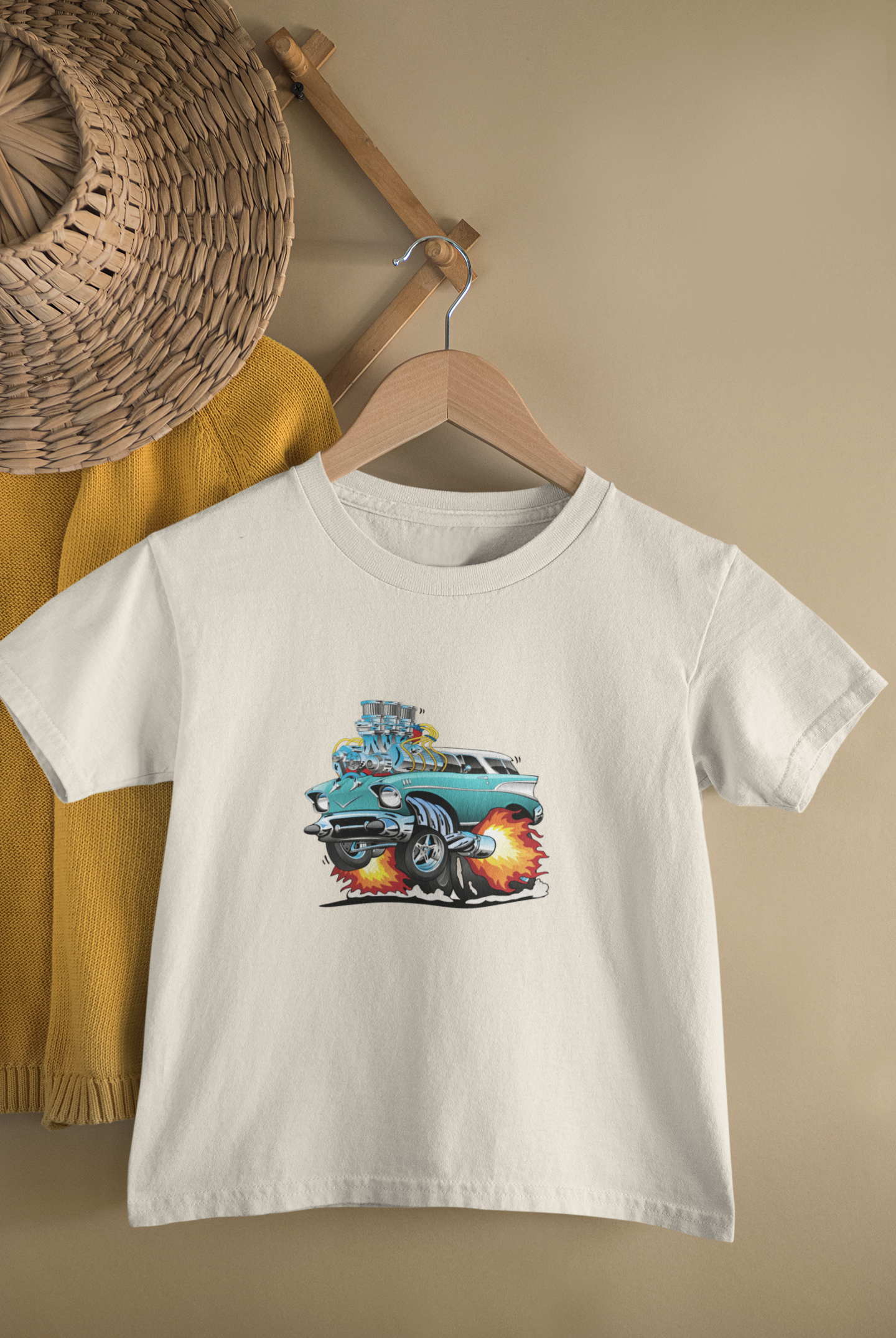 Classic Banger Car - Kids Tee
