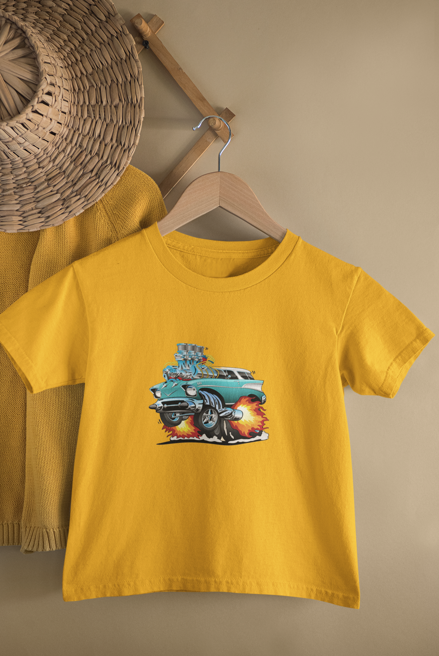 Classic Banger Car - Kids Tee