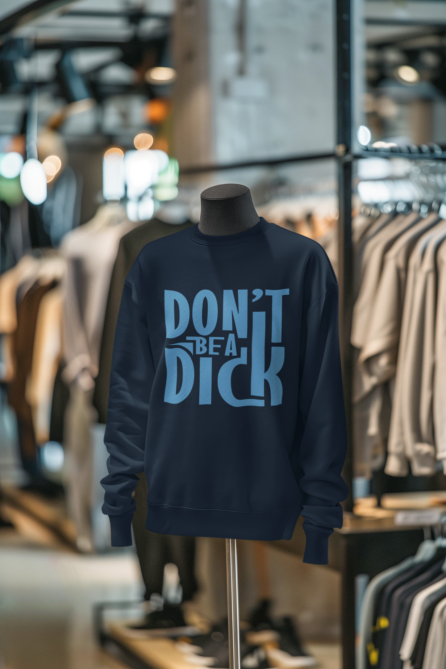 Don't Be A Dick - Adult Crewneck