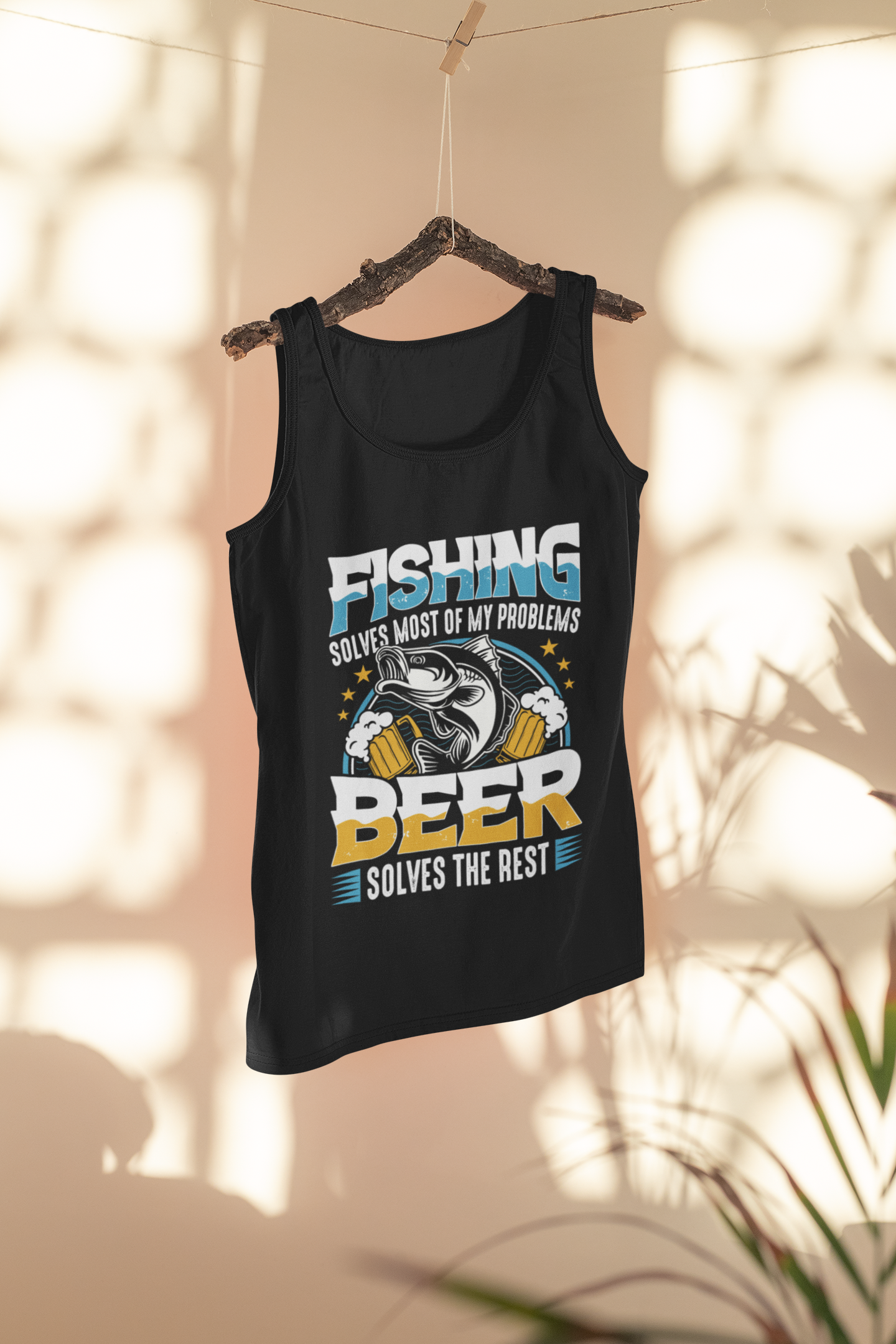 Fishing & Beer - TANK/SINGLET