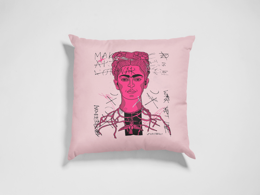 Cushion Cover - Frida K - Graffiti