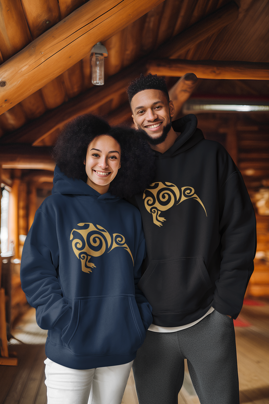 Simply A Kiwi - Gold - Adult Hoodie