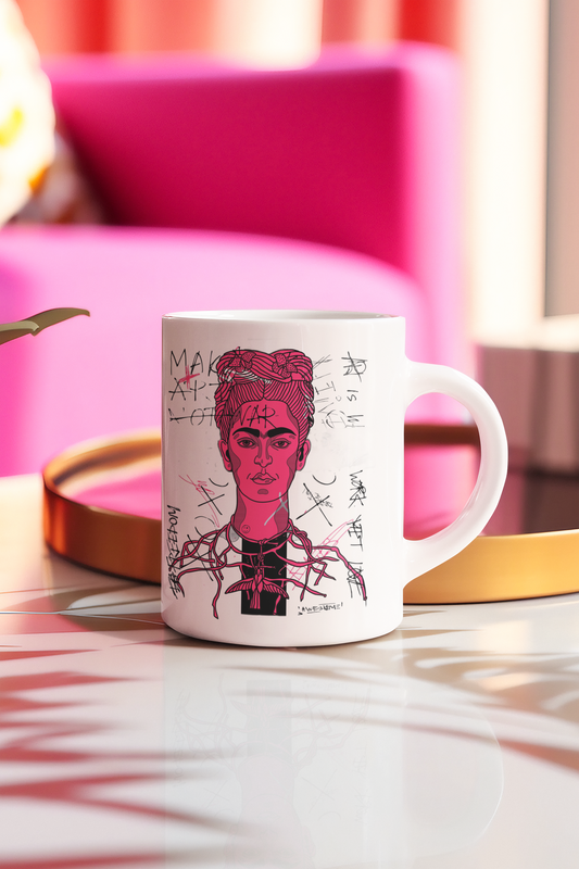 Collectors Mug - Frida Kahlo - Graffiti