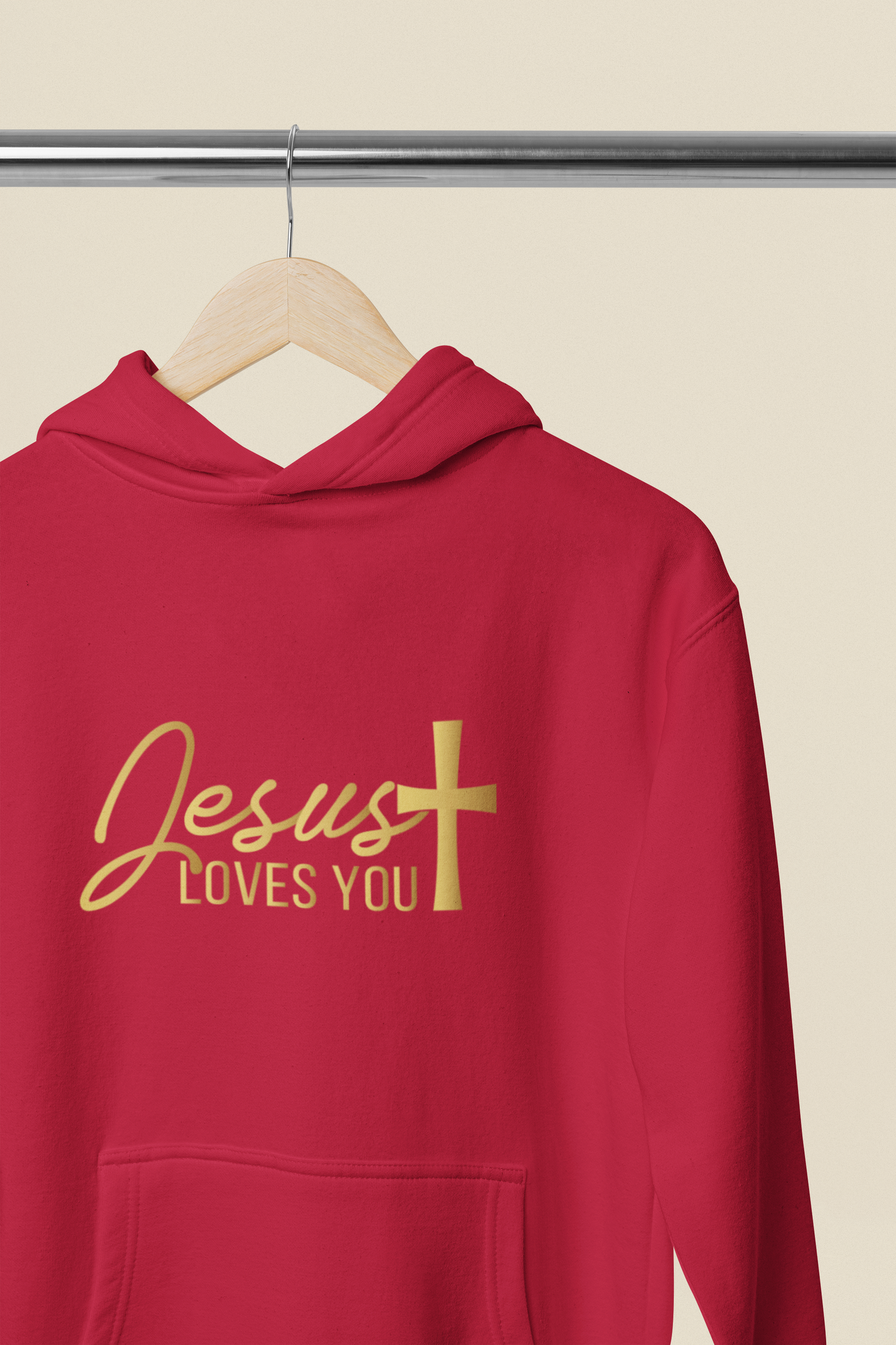 Jesus Loves You - Adult Hoodie