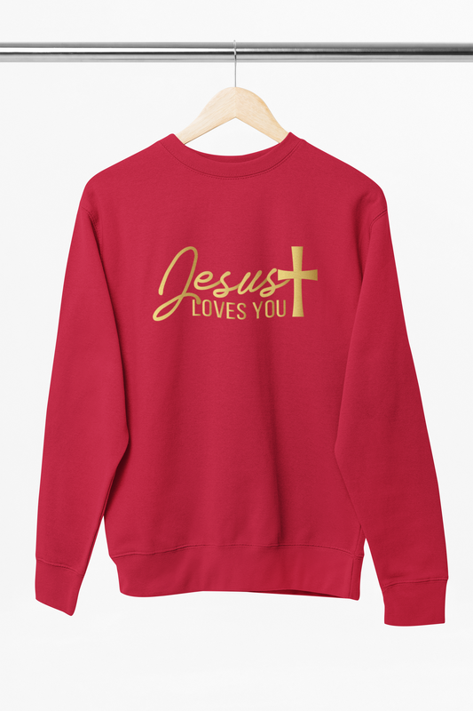 Jesus Loves You - Adult Crewneck