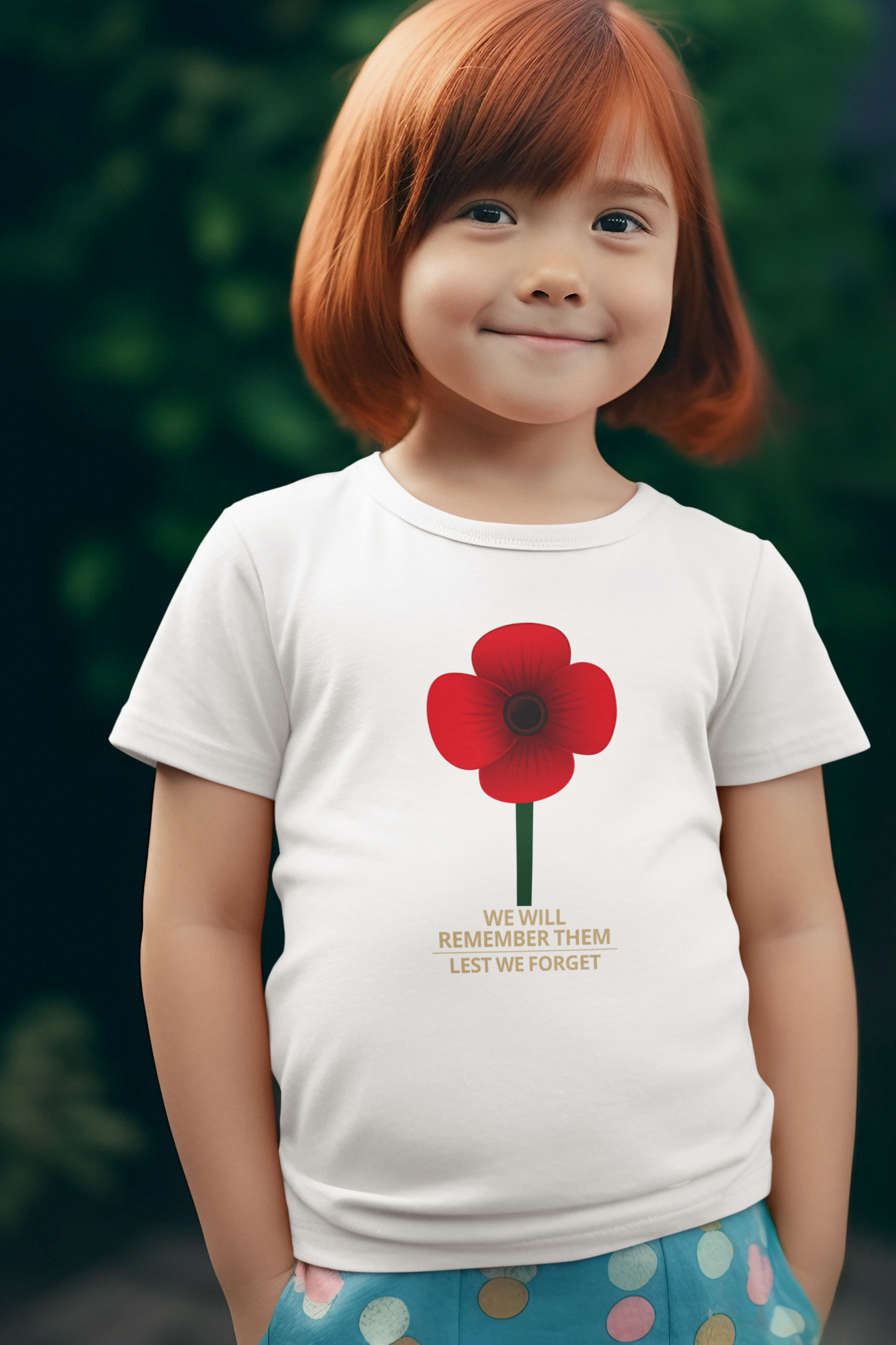 Anzac - We Will Remember Them, Lest We Forget - Kids Tee