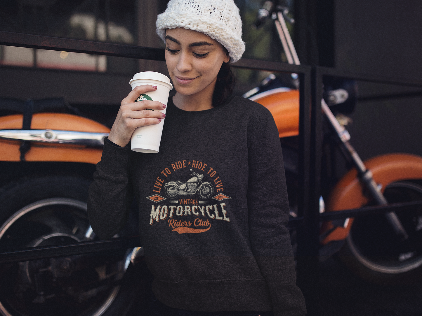 Vintage Motorcycle Riders Club - Sweatshirt