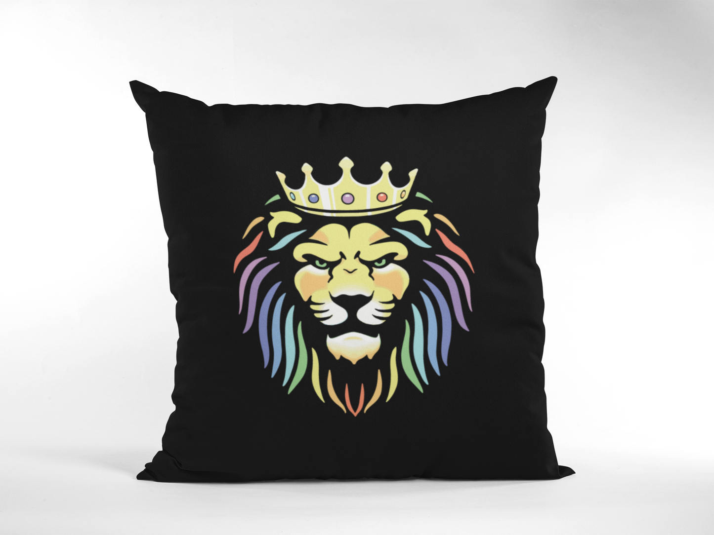 Cushion Cover - PWNZ Lion Pride Logo