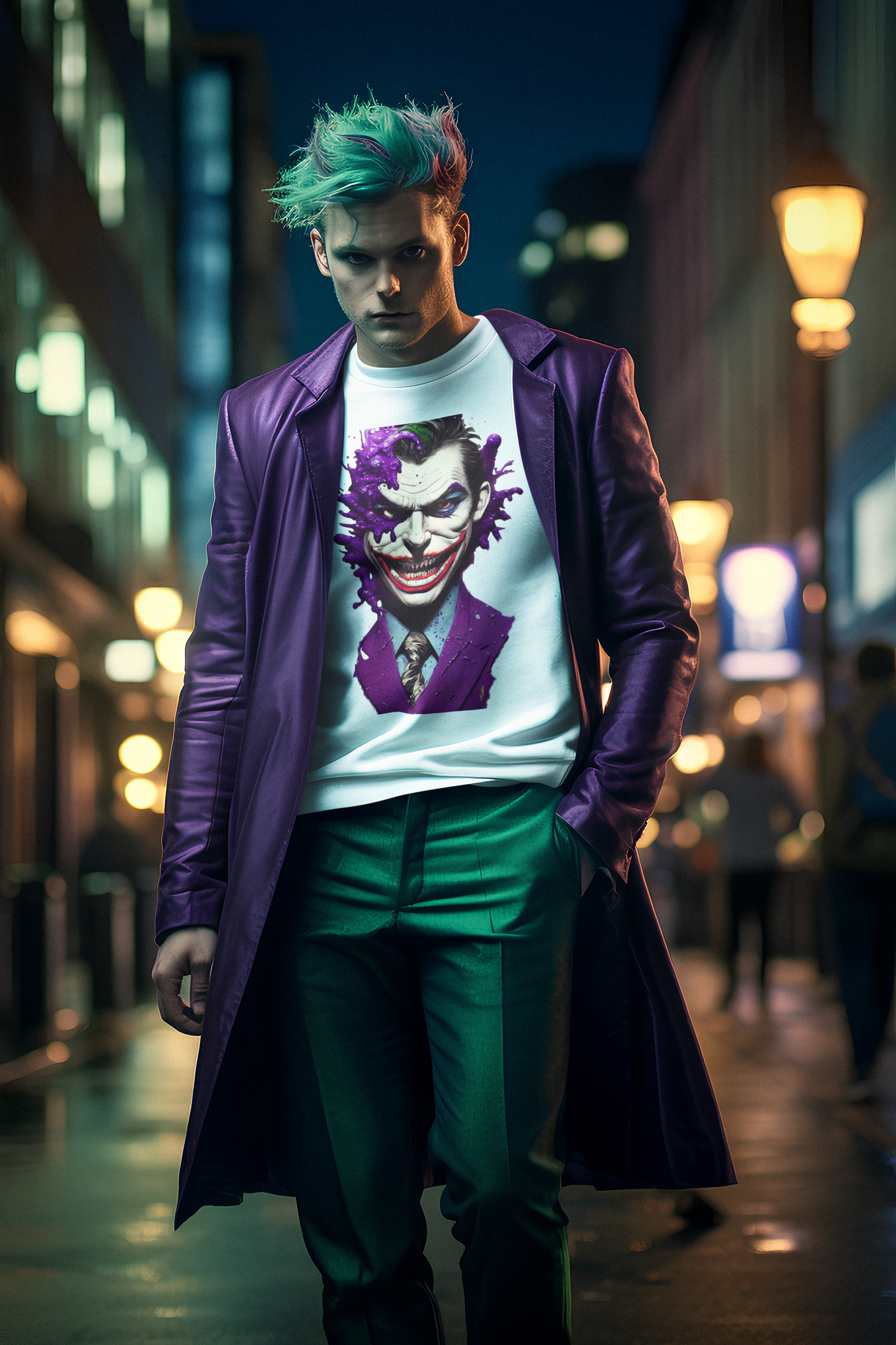 The Joker Cut  - Adult Crewneck
