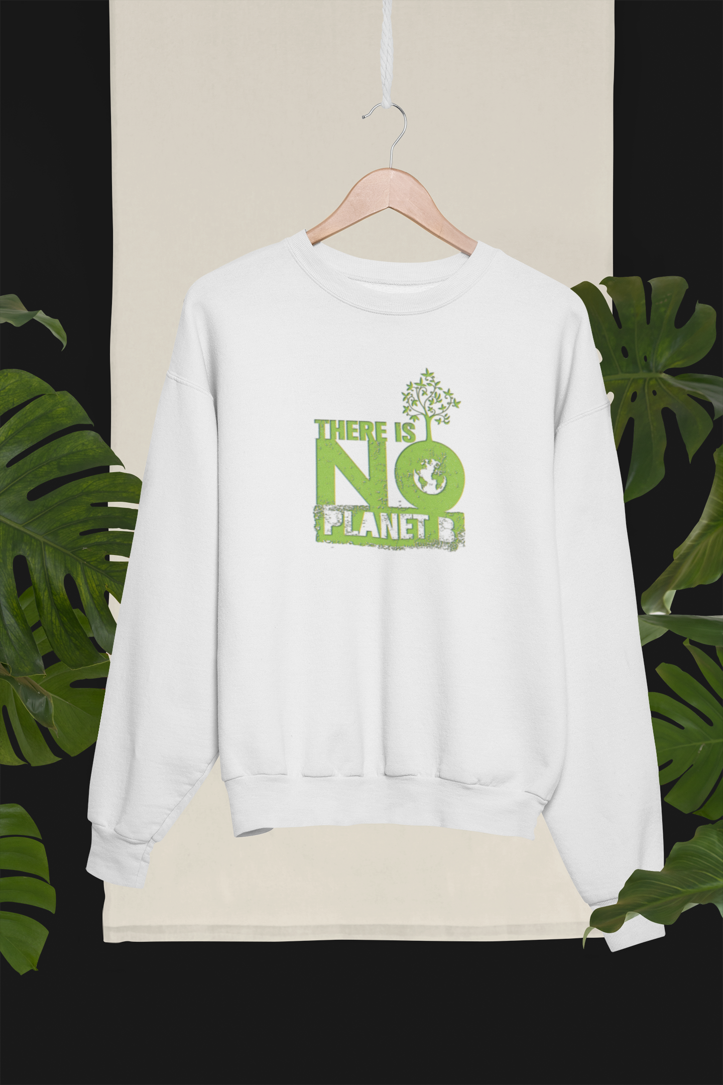 There Is No Planet B (tree) - Adult Sweatshirt