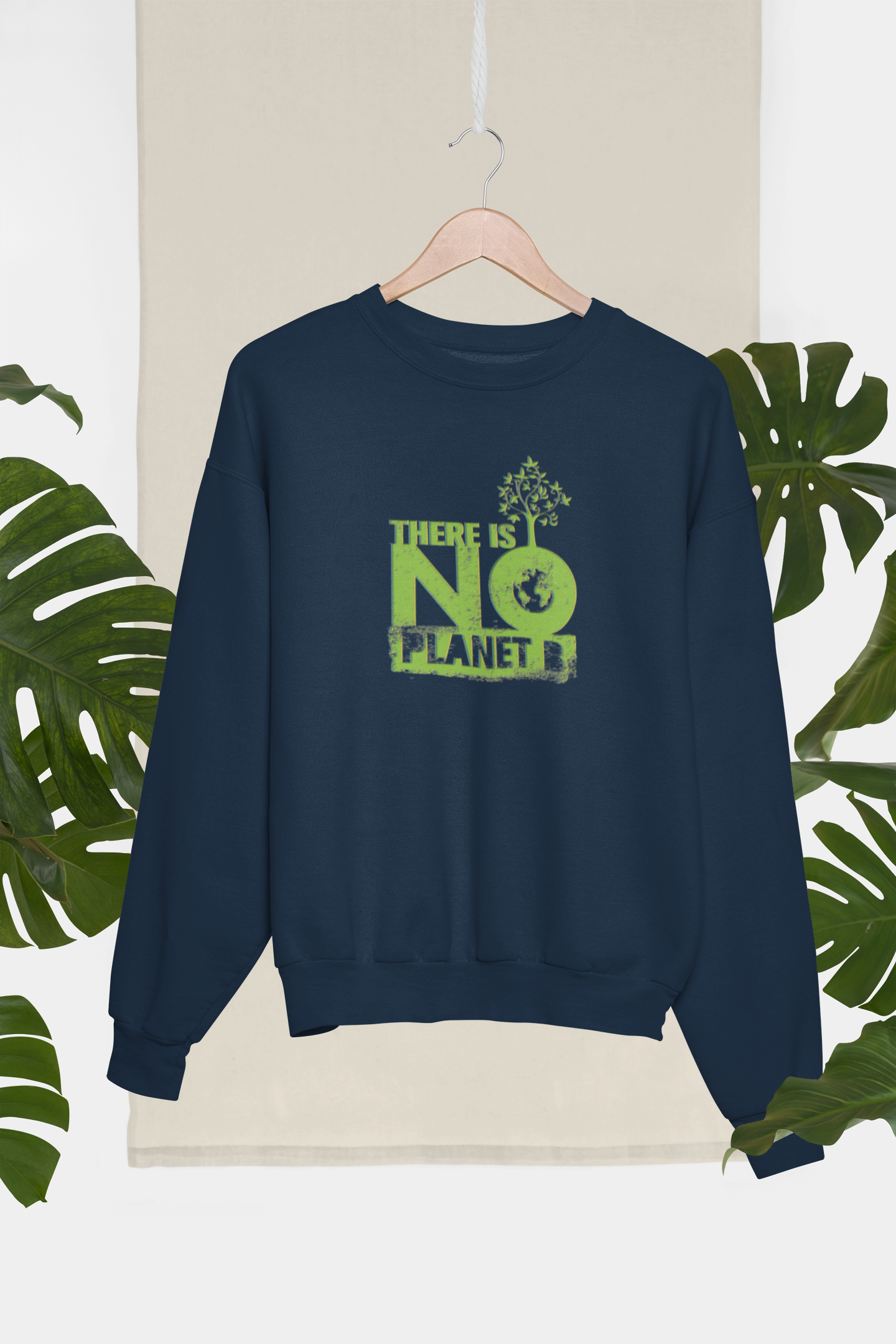 There Is No Planet B (tree) - Adult Sweatshirt
