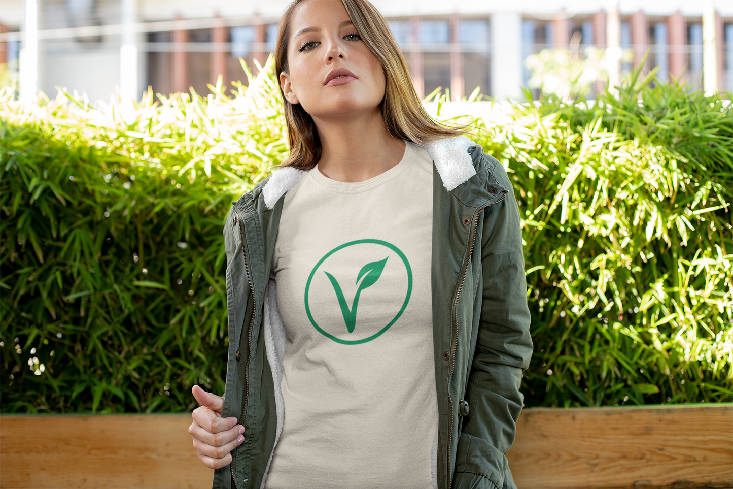 V for Vegan - Adult Tee
