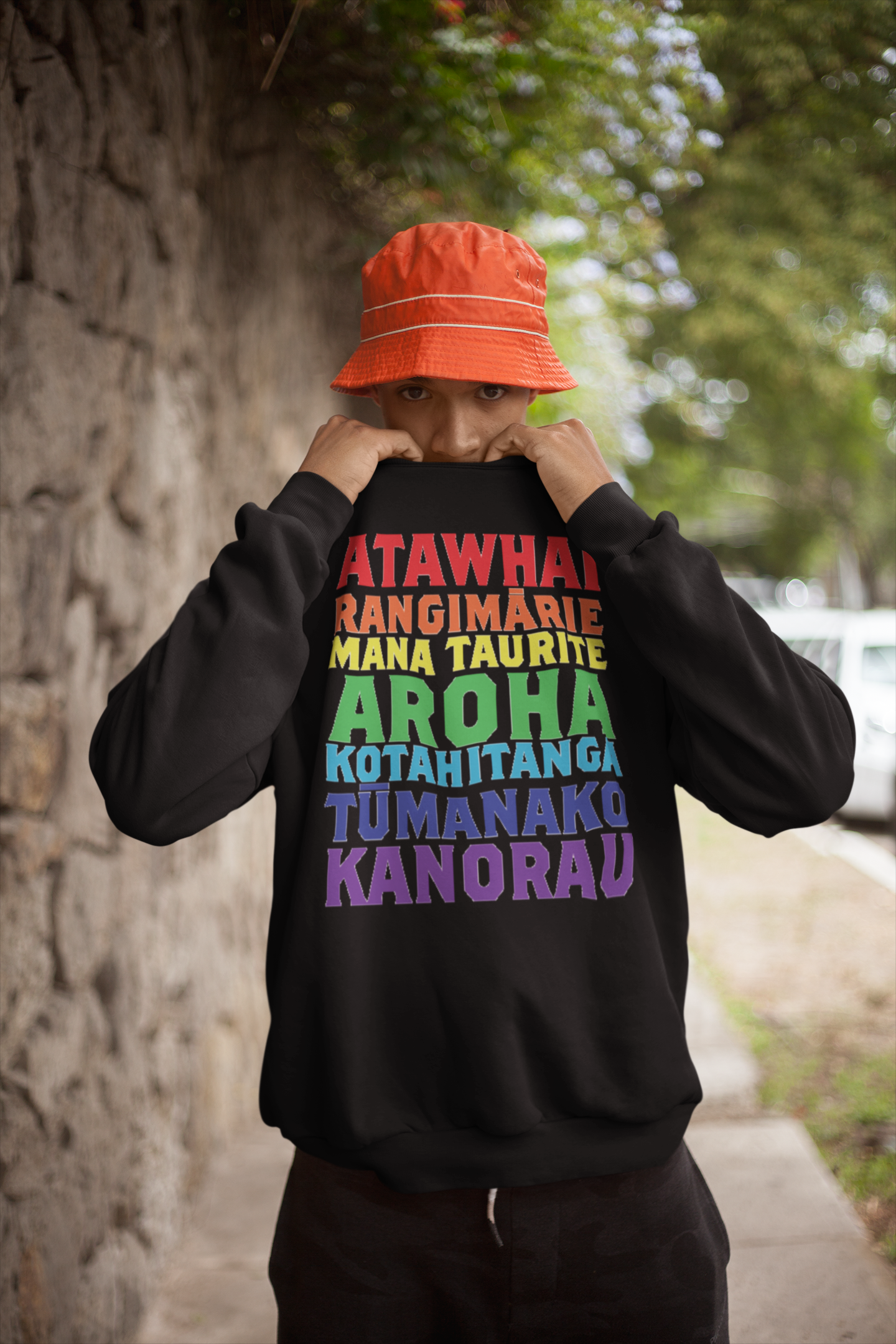 Te Reo Kindness & Peace Sweatshirt