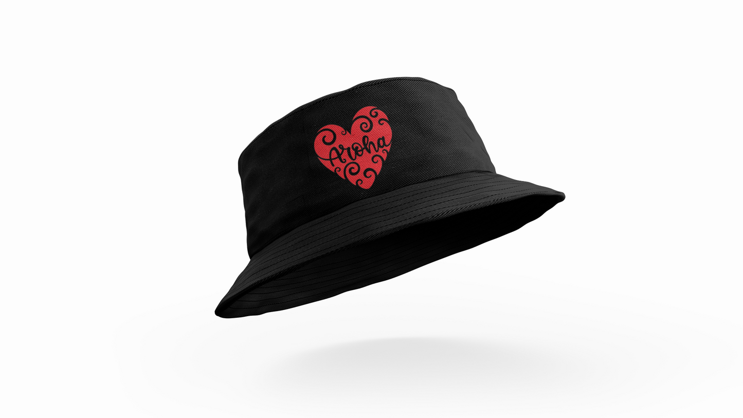 Adult Hat/Cap - AROHA Whero Heart