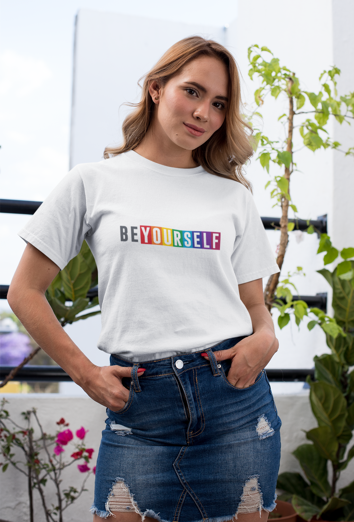 BE YOURSELF - Adult Tee