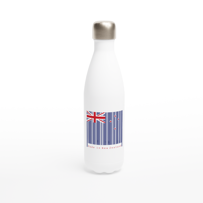Drink Bottle - Made In New Zealand (Barcode)